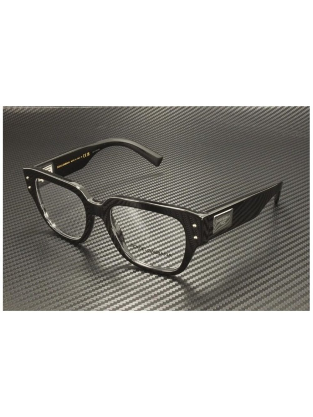 New Dolce & Gabbana Men Black Eyeglasses 54-18-140